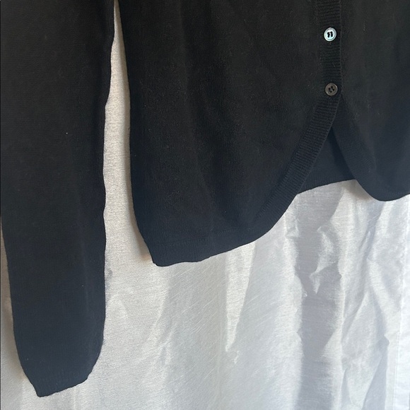 Marc Cain Black Cardigan Sweater / Cashmere and Silk blend - Picture 5 of 7